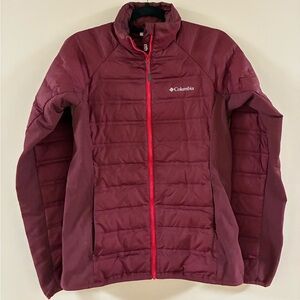 Columbia Duck Down 650 Puffer Jacket Women's Medium Insulated Sz Small